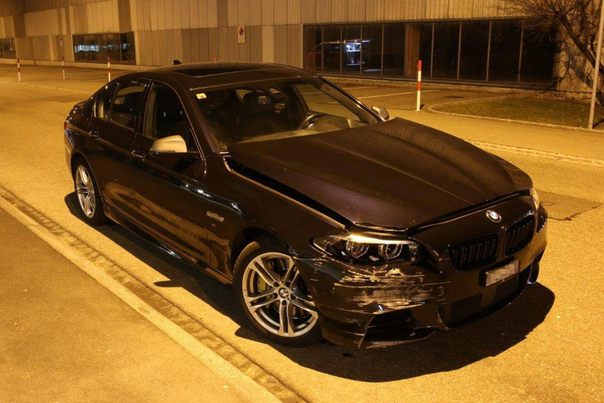 St. Gallen SG - Gegen Mauer geprallt