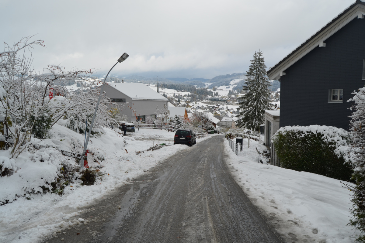 Ausserrhoden AR - Verkehrsunfälle aufgrund winterlicher Strassenverhältnisse