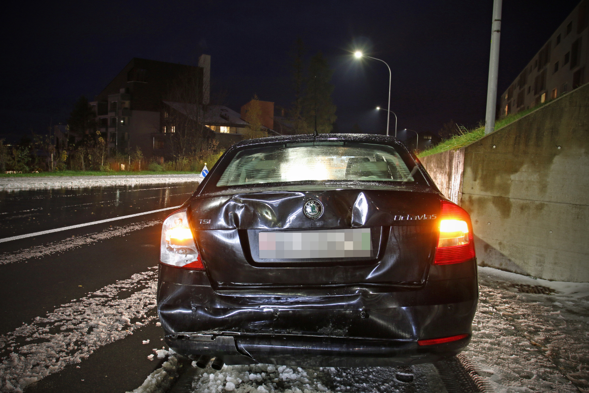 St. Gallen SG - Hinten reingefahren