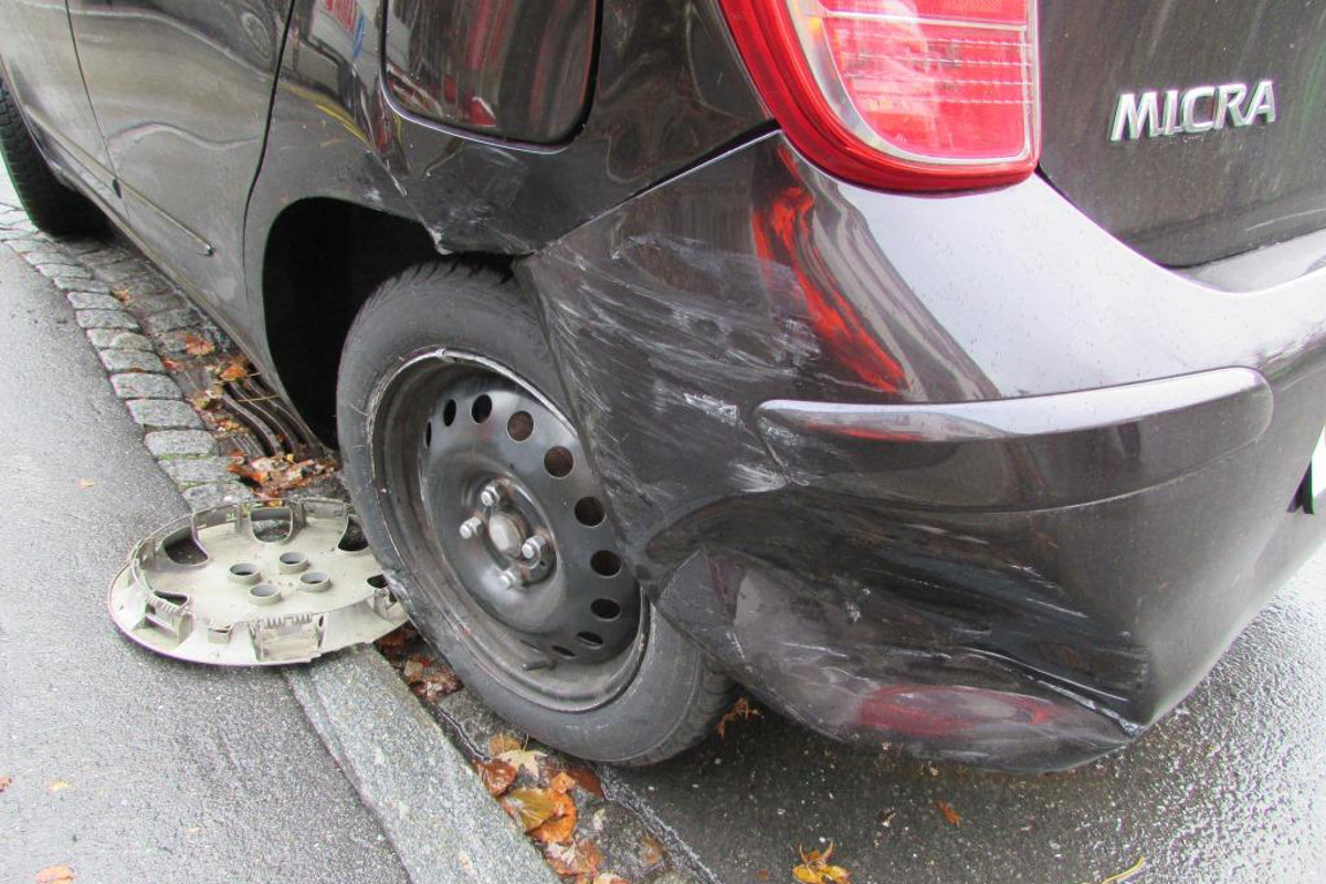 Glarus GL - Unfall infolge Unaufmerksamkeit