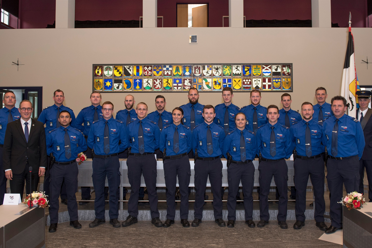 Chur GR - 15 neue Gesichter für die Kapo Graubünden