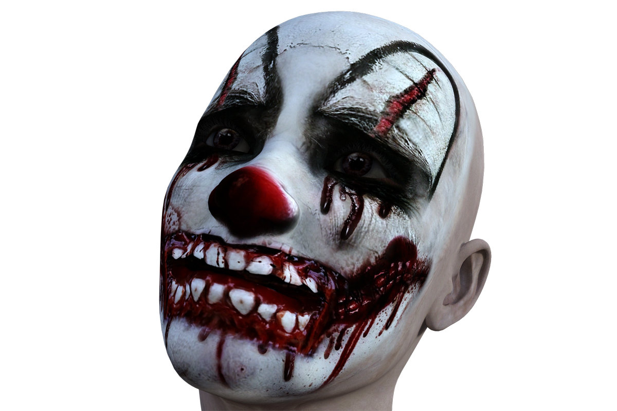 Friedrichshafen BW: Gruselclown erschreckt Autofahrer