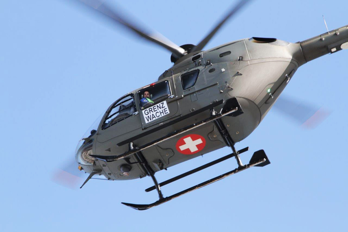 Schaffhausen SH/Konstanz DE - Schwerpunktkontrolle mit Helikoptern