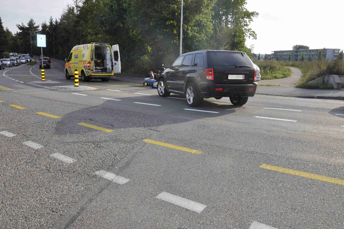 Biberist SO - Verkehrsunfall fordert eine Verletzte