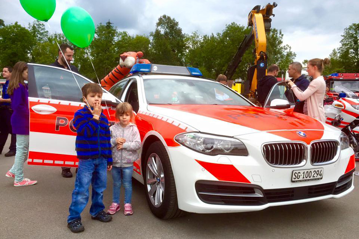 Schmerikon SG - Tag der offenen Tür bei der Kapo St. Gallen