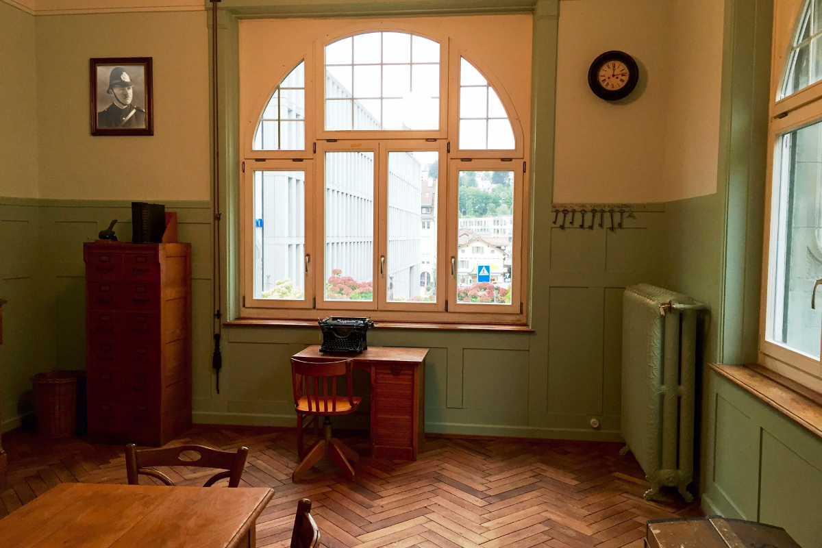 Historischer Polizeiposten in St. Gallen eröffnet