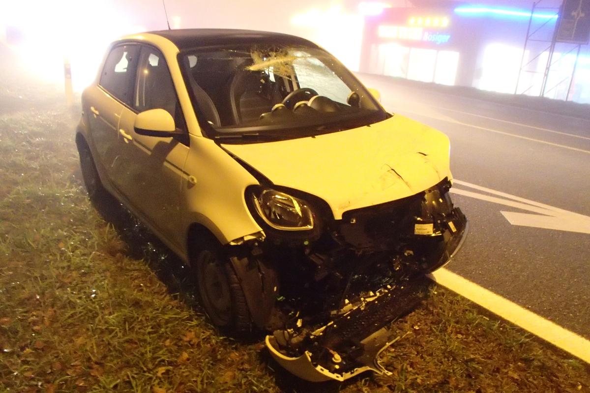 Mägenwil: Drängler verschuldet Unfall auf der A1