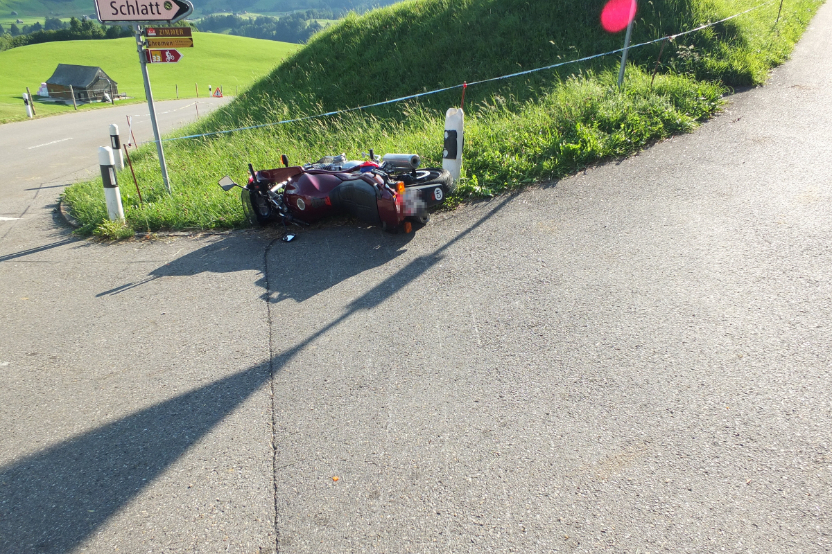 Töfflenker in Ennetbühl verletzt