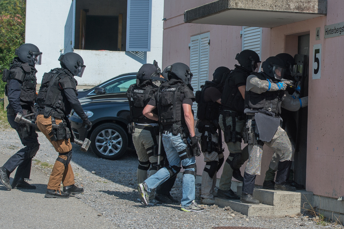 40 Jahre Sondereinheit Stapo St. Gallen