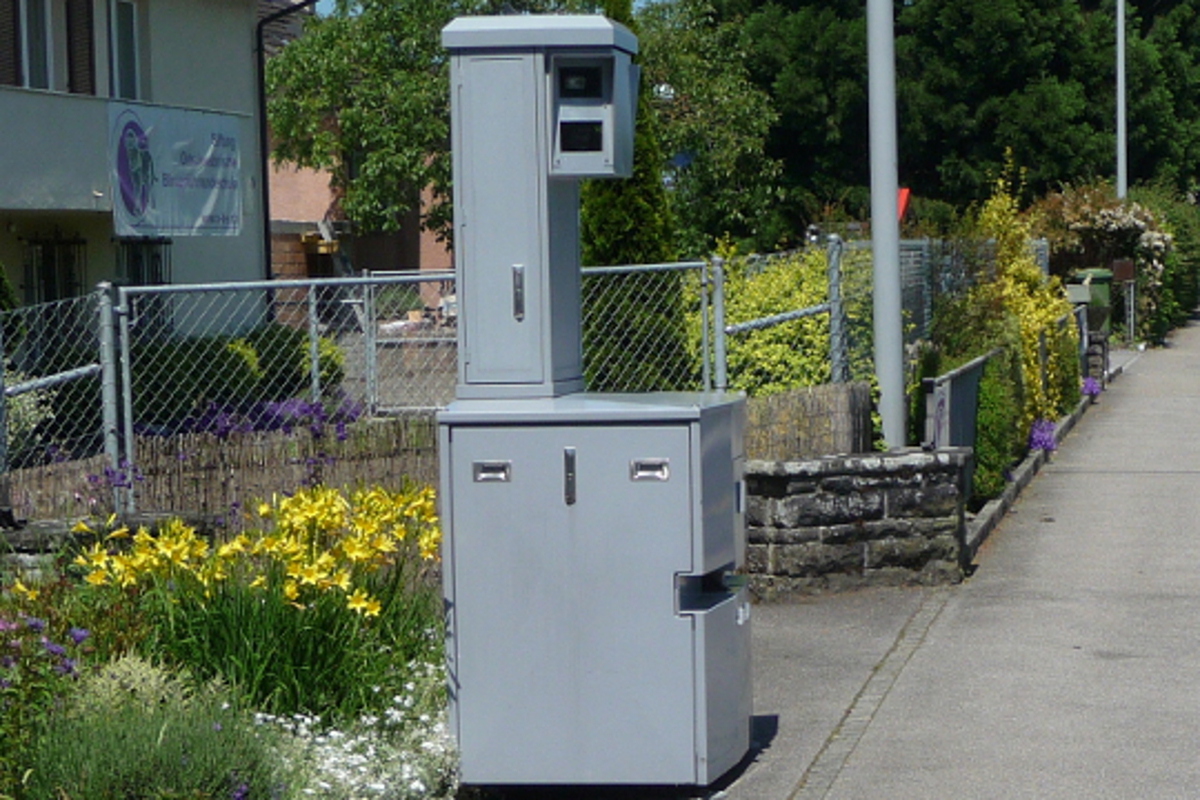 Blitzer-Standorte im Kanton St. Gallen