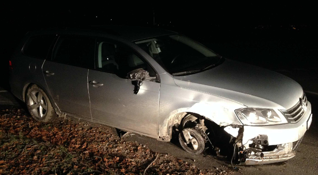 Giffers: Alkoholisiert Selbstcrash gebaut