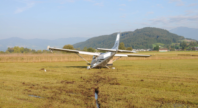 Flugunfall in Wangen