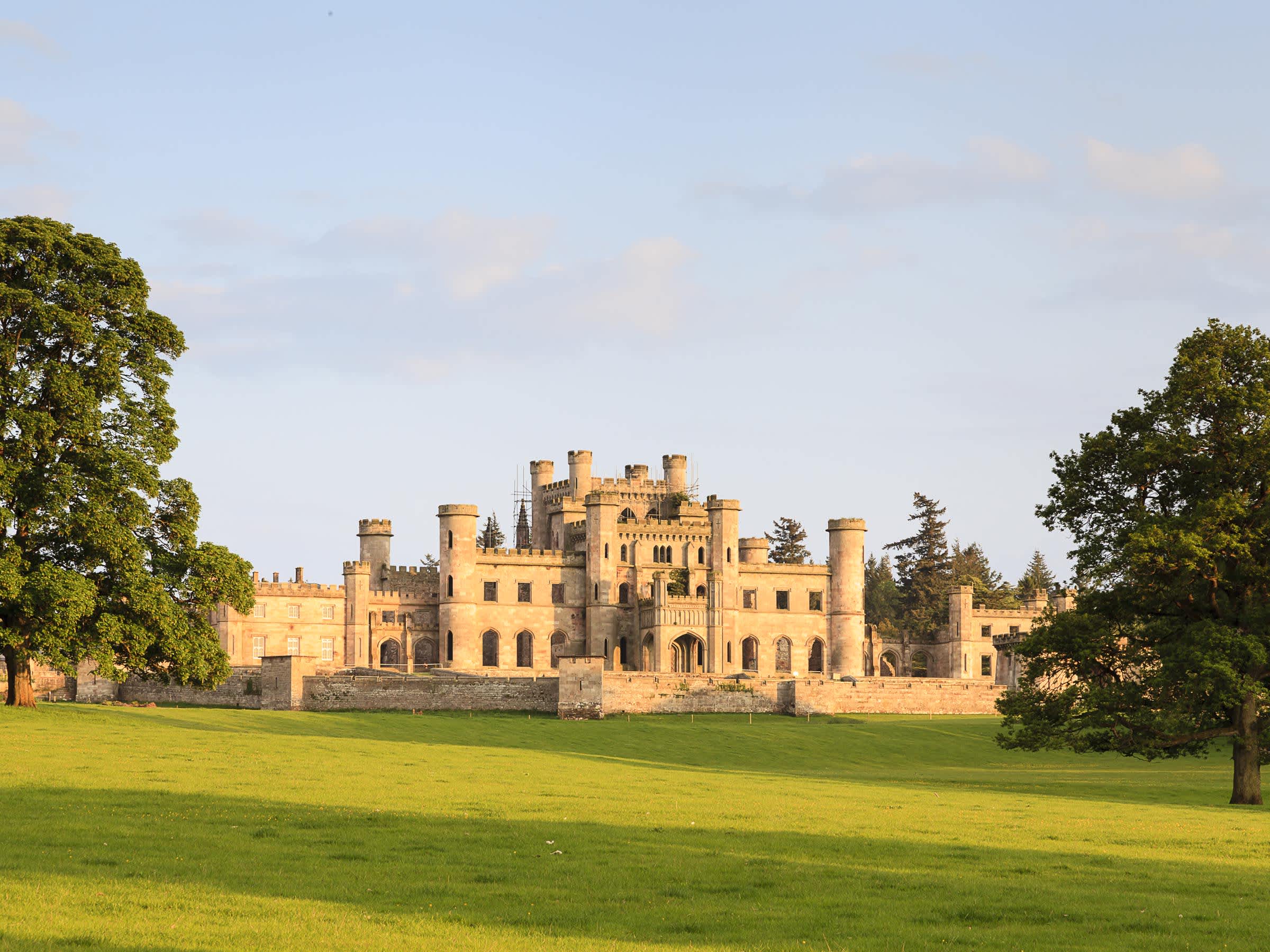 Lowther Castle, Lake District accommodation - Beautiful camping and glamping site featured in HolidayFox article