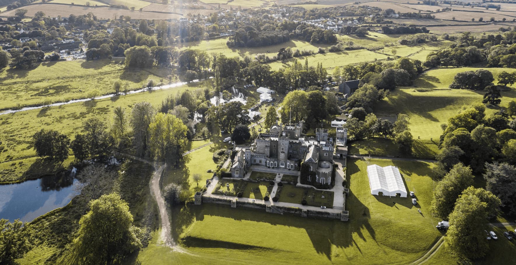 Powderham Castle, Exeter accommodation - Beautiful camping and glamping site featured in HolidayFox article