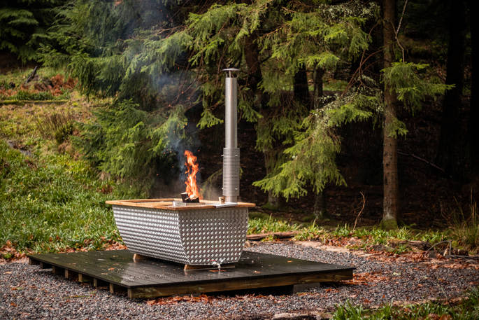 The Sawmill, Glen Dye accommodation - Beautiful camping and glamping site featured in HolidayFox article