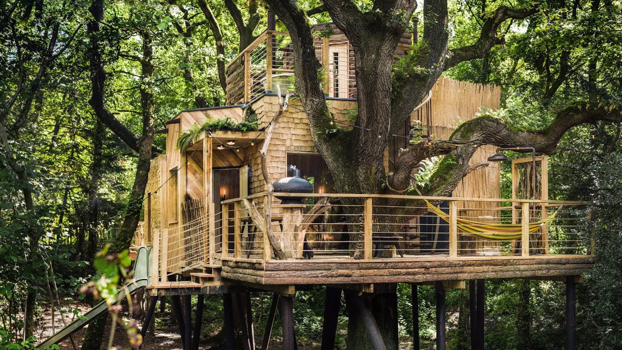 The Woodman's Treehouse, Dorset accommodation - Beautiful camping and glamping site featured in HolidayFox article