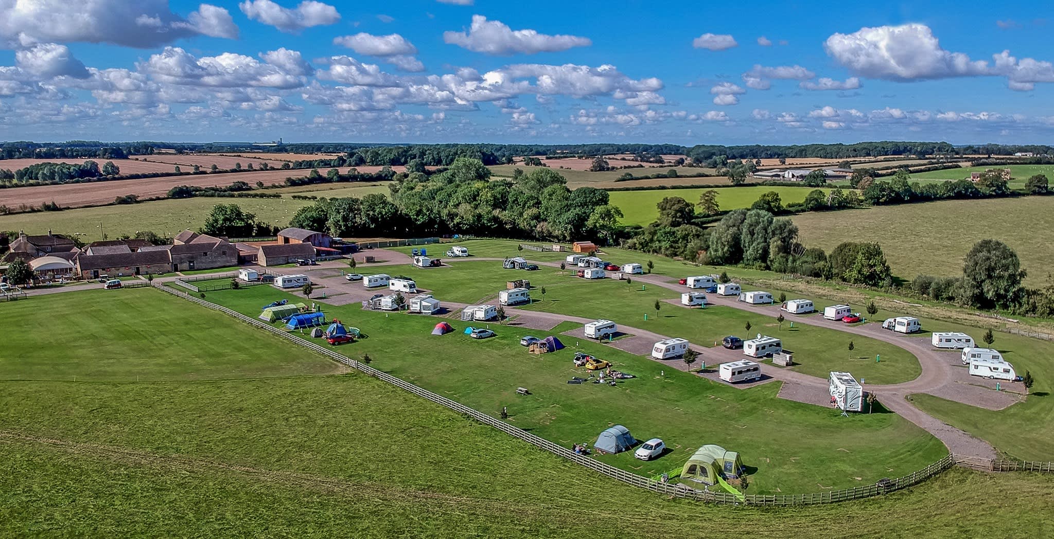 1. New Lodge Farm Campsite accommodation - Beautiful camping and glamping site featured in HolidayFox article