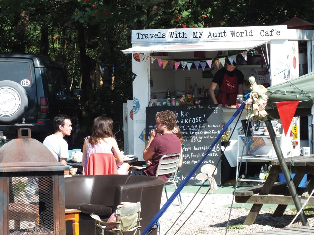 Burnbake Campsite accommodation - Beautiful camping and glamping site featured in HolidayFox article