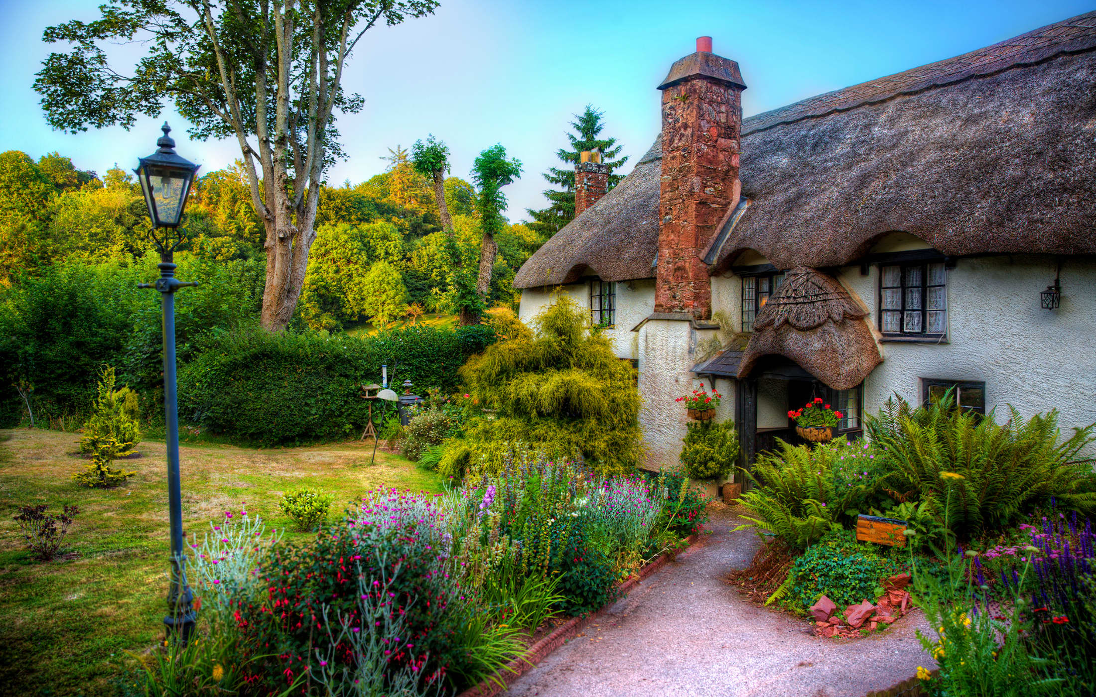 8. Cockington Village, Devon accommodation - Beautiful camping and glamping site featured in HolidayFox article