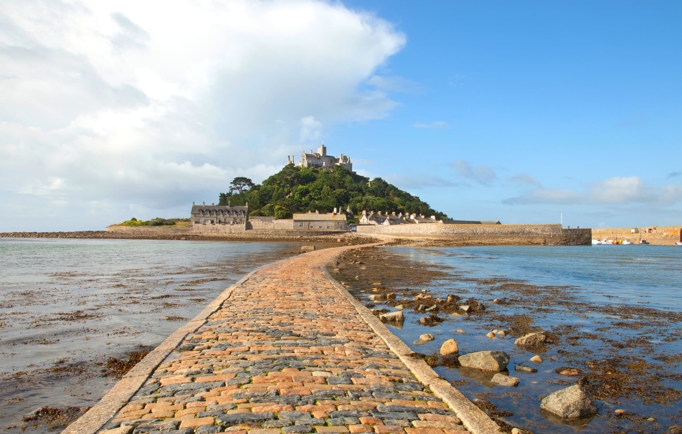 4. St Michael's Mount, Cornwall  accommodation - Beautiful camping and glamping site featured in HolidayFox article
