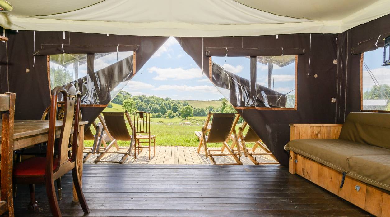 Featherdown Farm Stays accommodation - Beautiful camping and glamping site featured in HolidayFox article