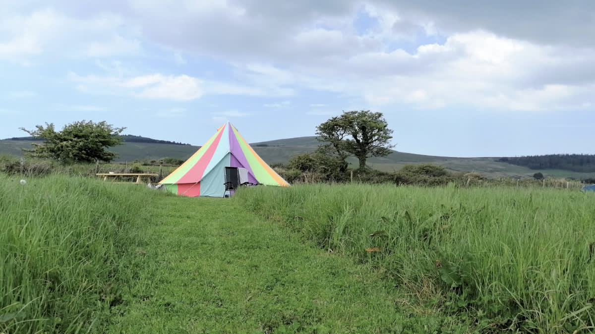 Brynhall Camping accommodation - Beautiful camping and glamping site featured in HolidayFox article