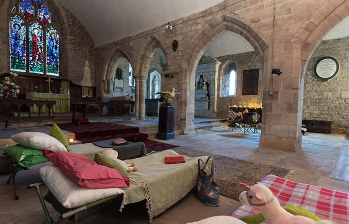 St Cuthbert’s, Holme Lacy, Herefordshire accommodation - Beautiful camping and glamping site featured in HolidayFox article