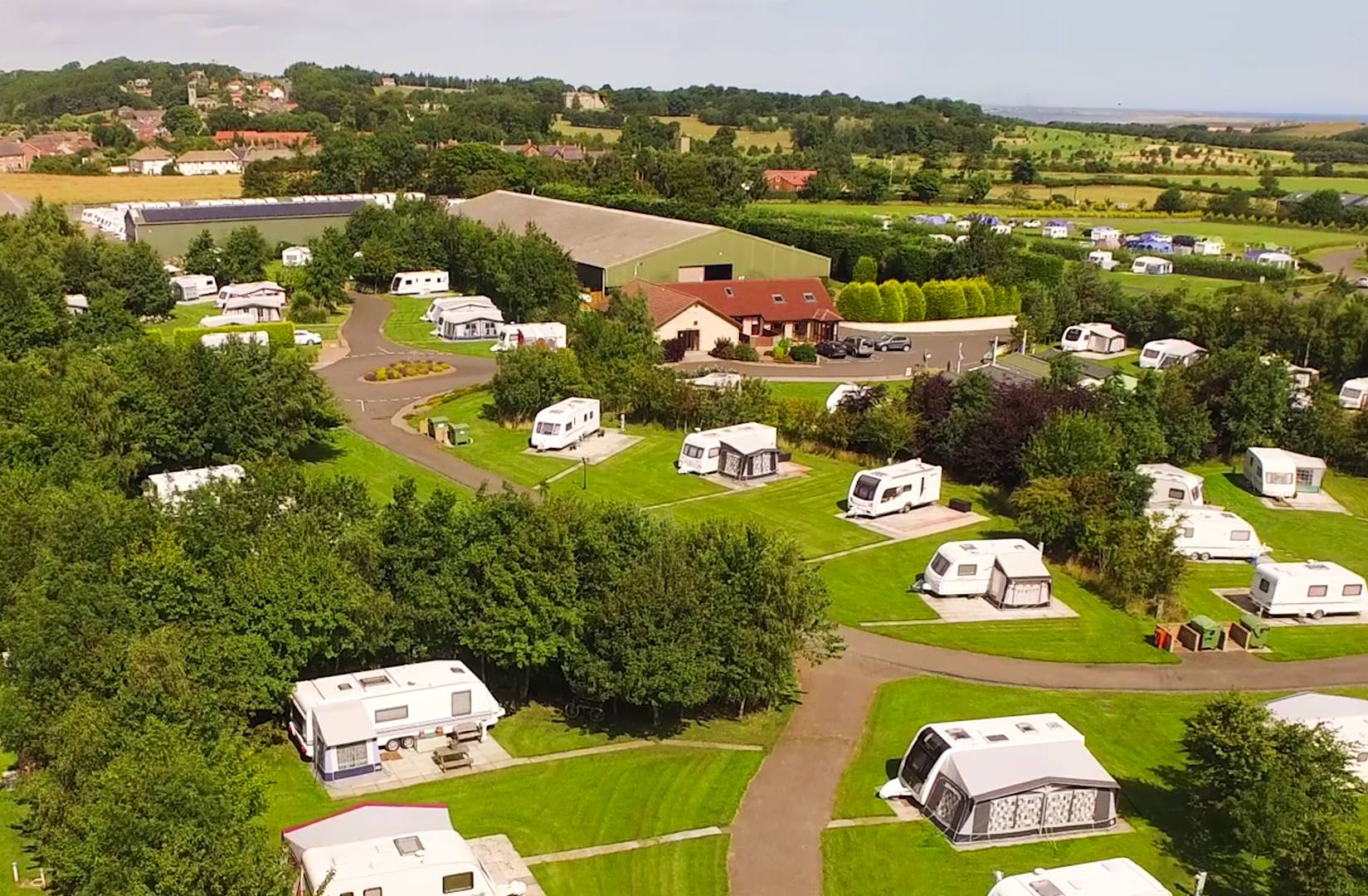 South Meadows Caravan Park accommodation - Beautiful camping and glamping site featured in HolidayFox article