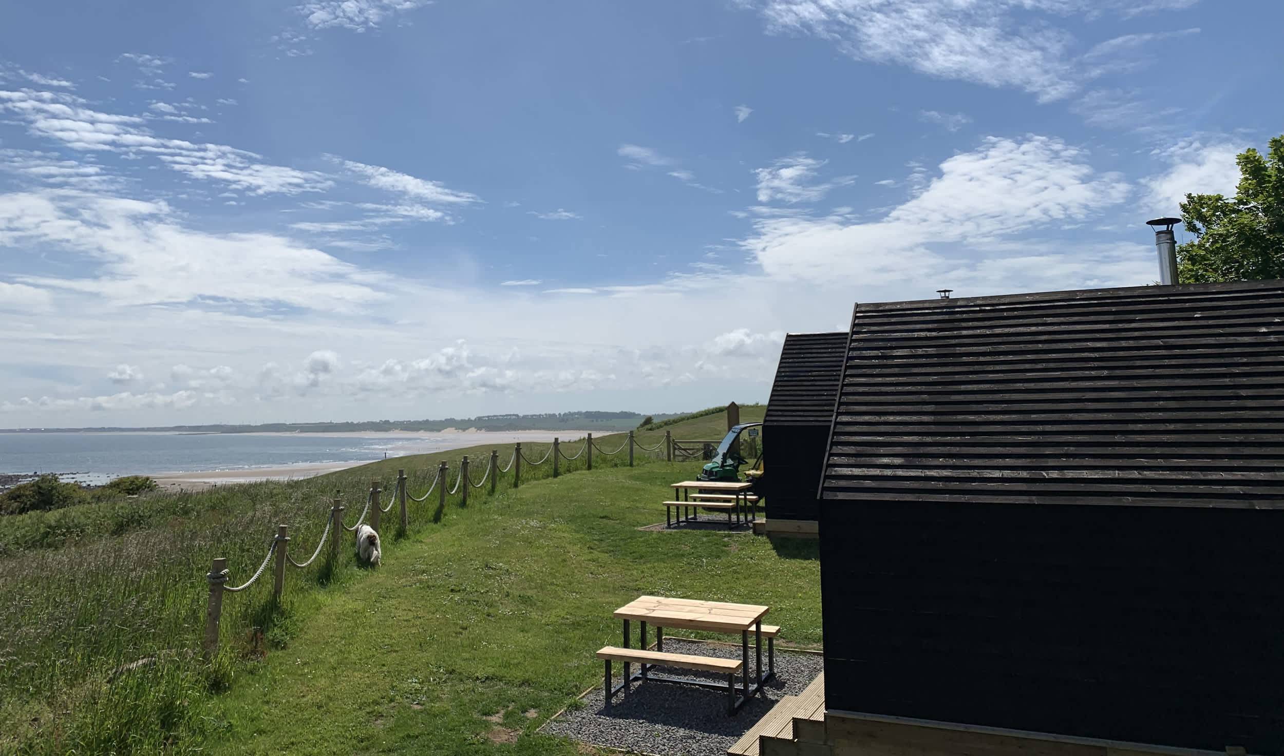 Shoreside Camping Huts, Alnmouth accommodation - Beautiful camping and glamping site featured in HolidayFox article