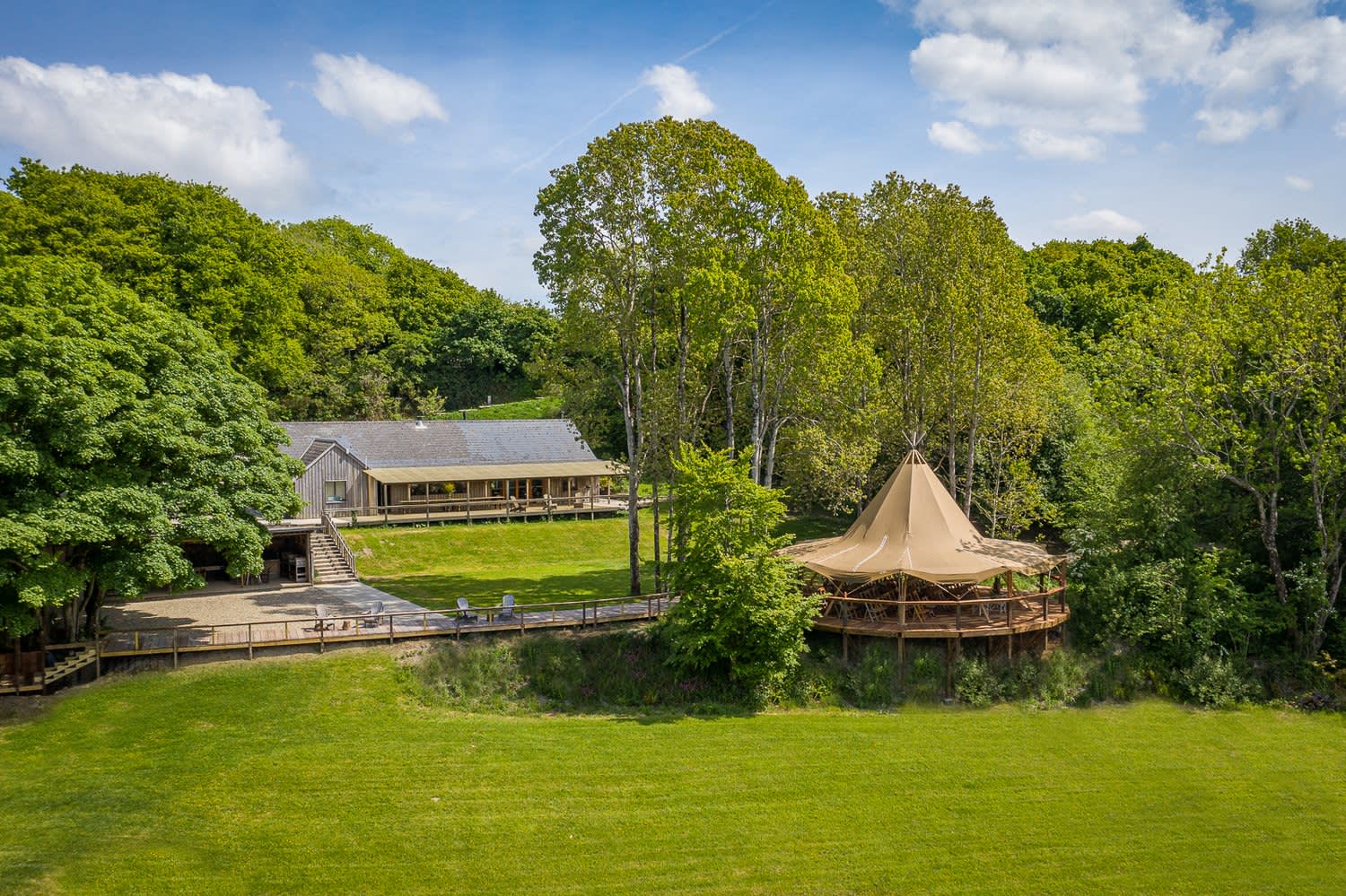 Fforest Farm, Pembrokeshire accommodation - Beautiful camping and glamping site featured in HolidayFox article