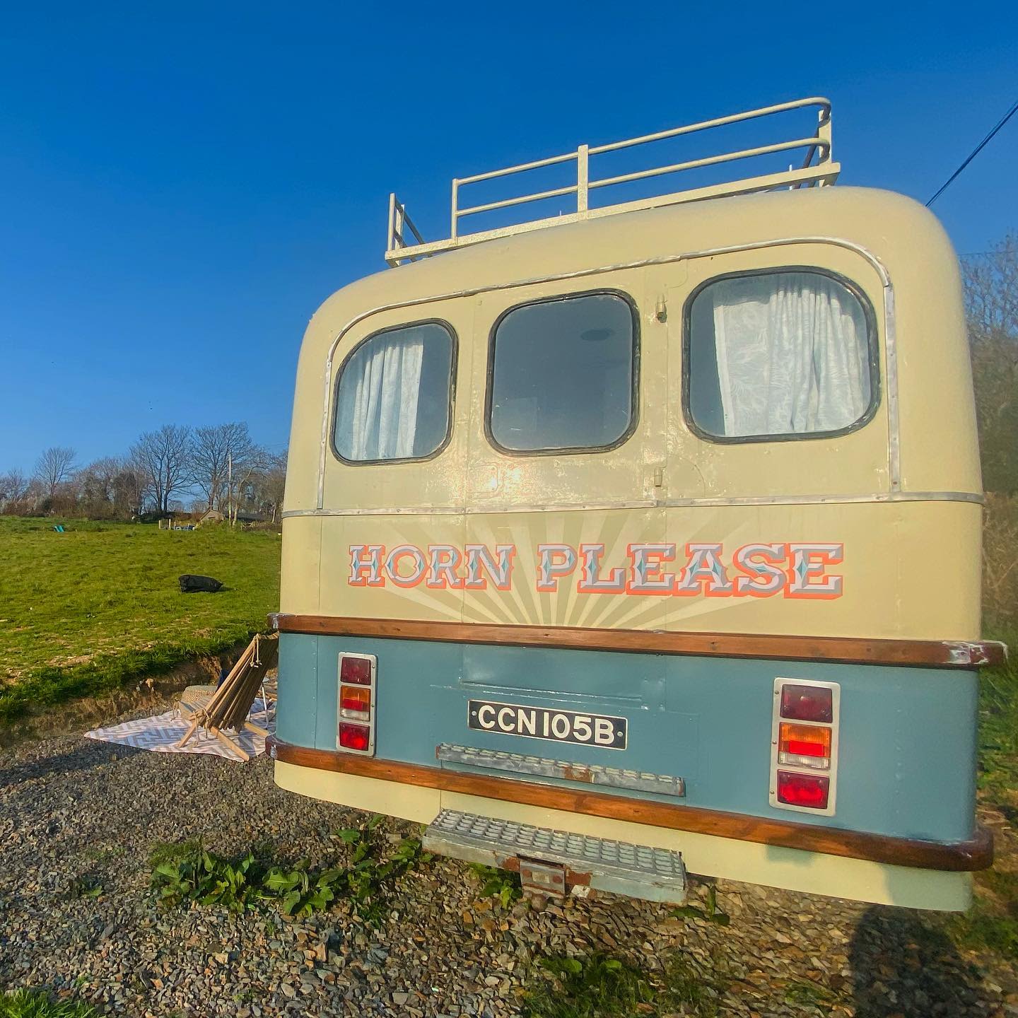 Betty the Boutique Bus, Cornwall accommodation - Beautiful camping and glamping site featured in HolidayFox article