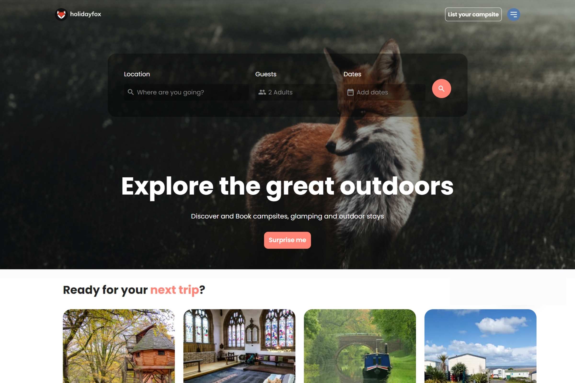 5. More Traffic To Your Property At No Extra Cost accommodation - Beautiful camping and glamping site featured in HolidayFox article