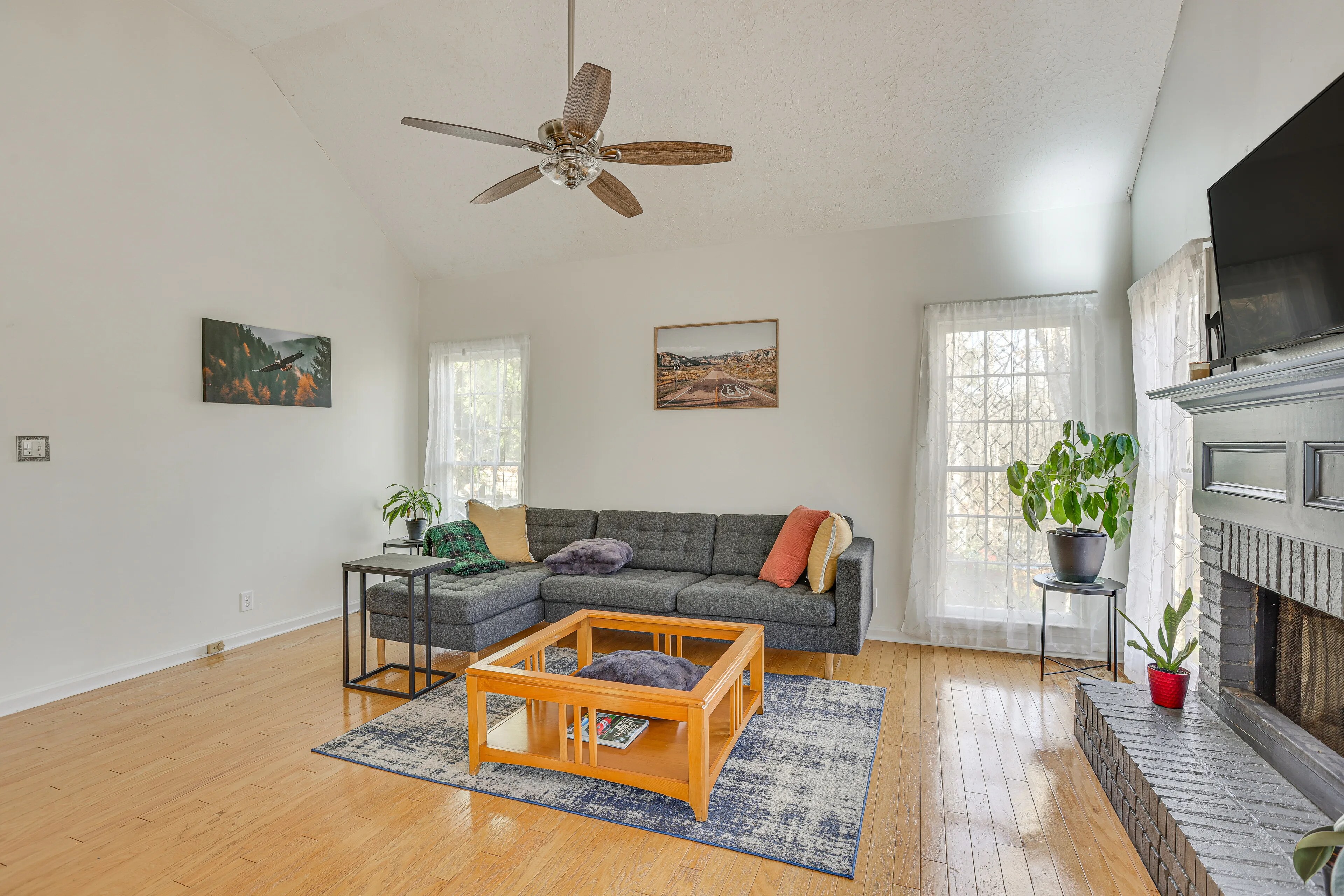 Fire Pit & Wooded Views: Family Home in Dacula! photo 2