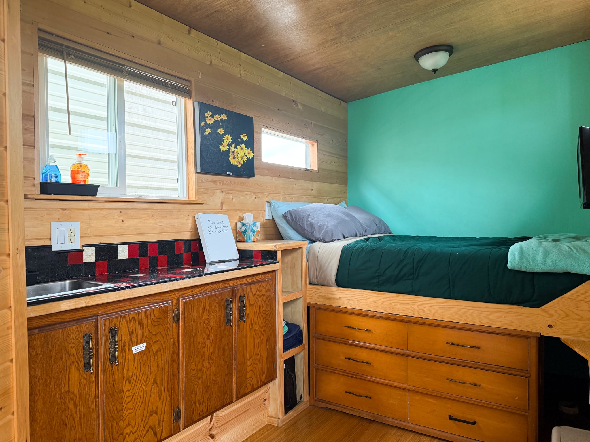 Tiny house on 13 acres Birch Bay WA Peaceful Spot photo 2
