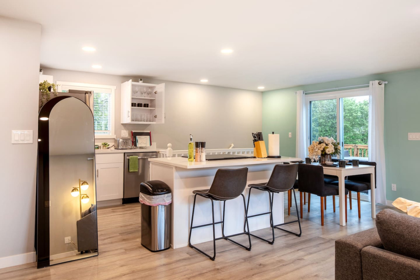 Spacious 3BR/2BA Duplex | Tranquil Views + BBQ photo 2