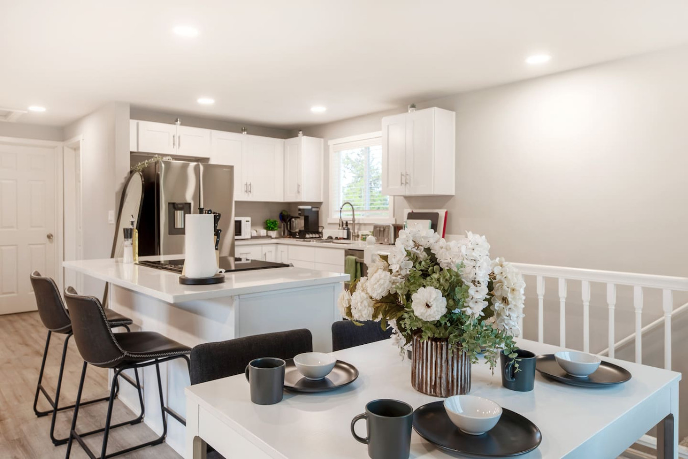 Spacious 3BR/2BA Duplex | Tranquil Views + BBQ photo 3