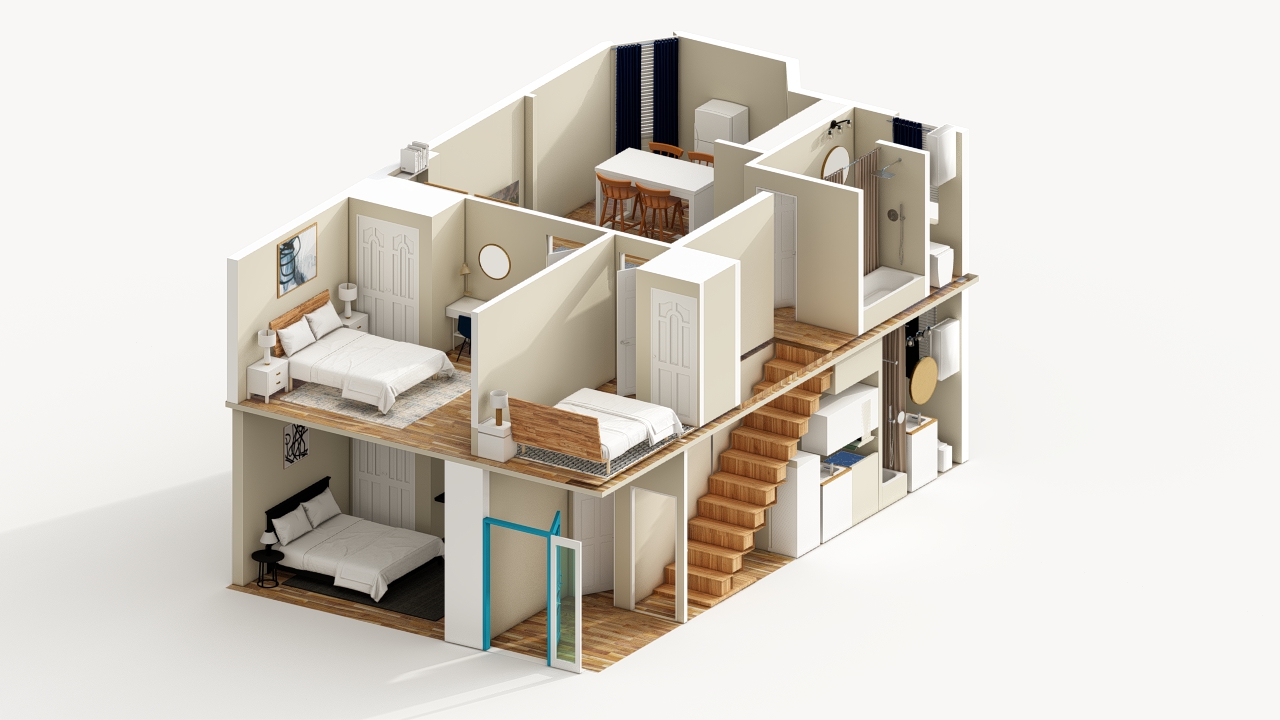 Four Bedroom House Near Sports & Museums photo 2