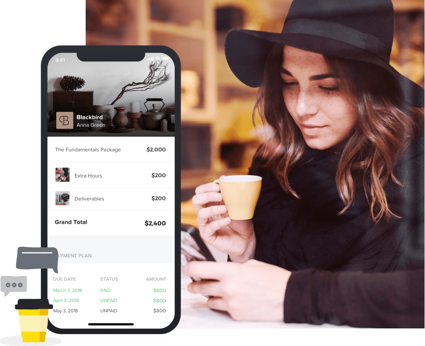 HoneyBook mobile app