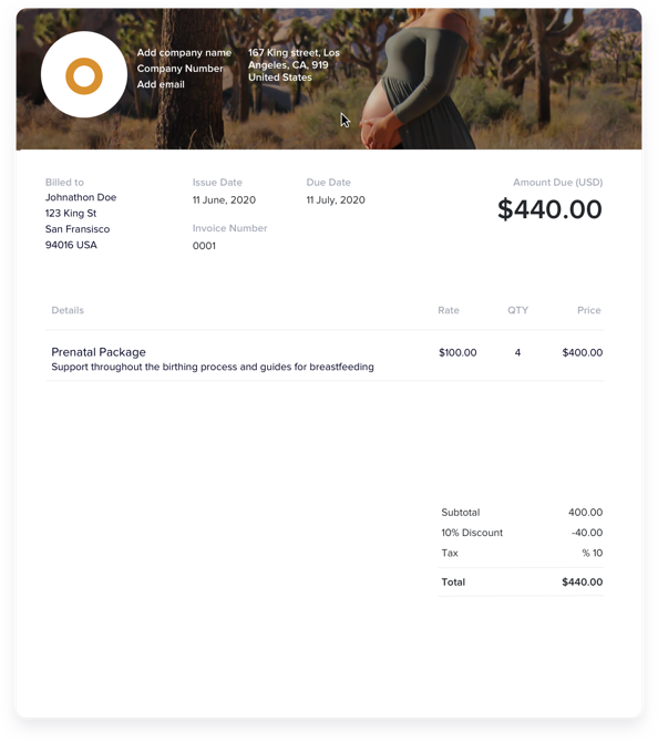pdf invoice generator free pdf invoice generator free