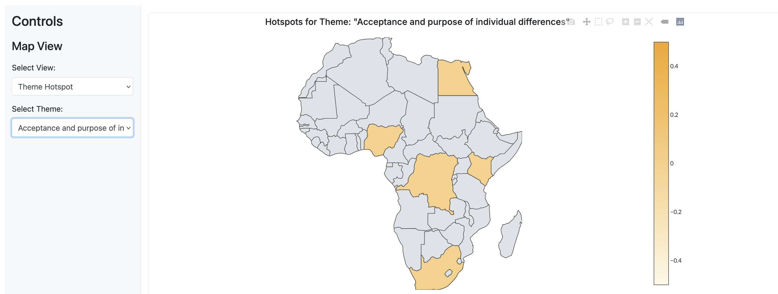 Geographic Dashboard
