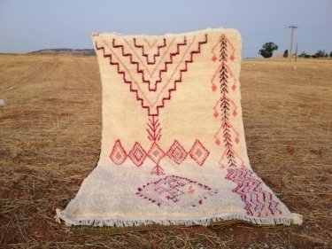 Colored Beni Ourain Rug