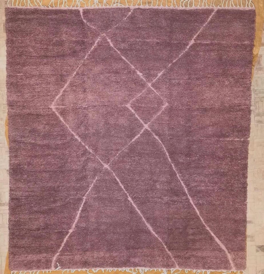  Beni Ourain the Warp and Wool Pink Morocco
