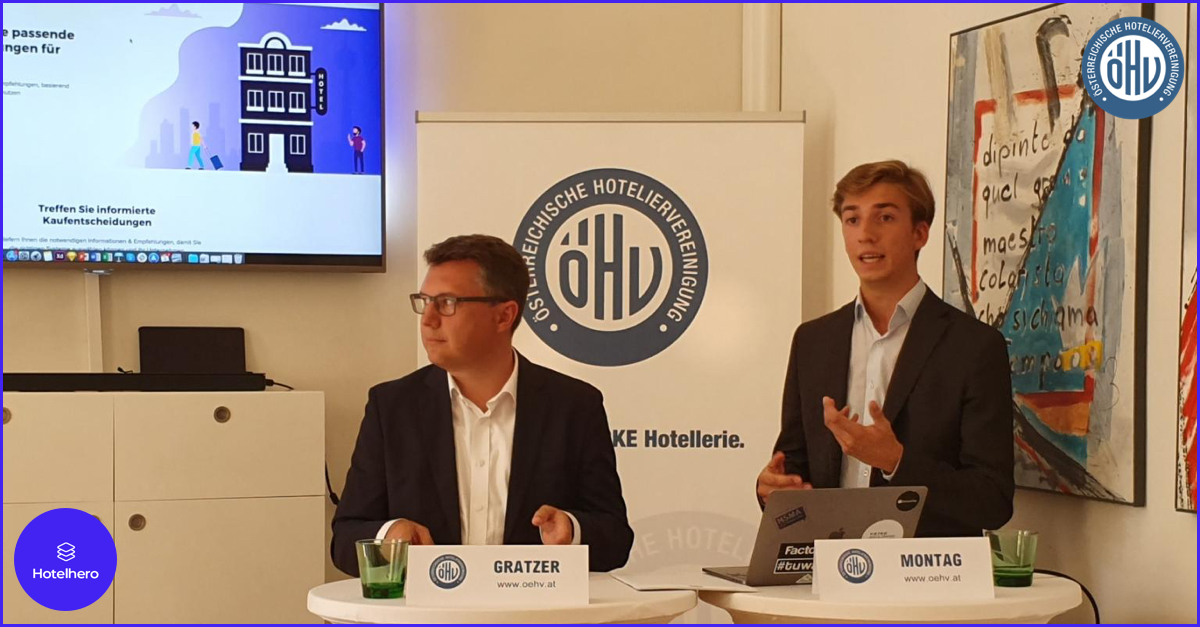 L’association des hôtels autrichiens, ÖHV, s'associe à Hotelhero pour accompagner ses hôteliers membres dans la transformation digitale de leurs établissements.