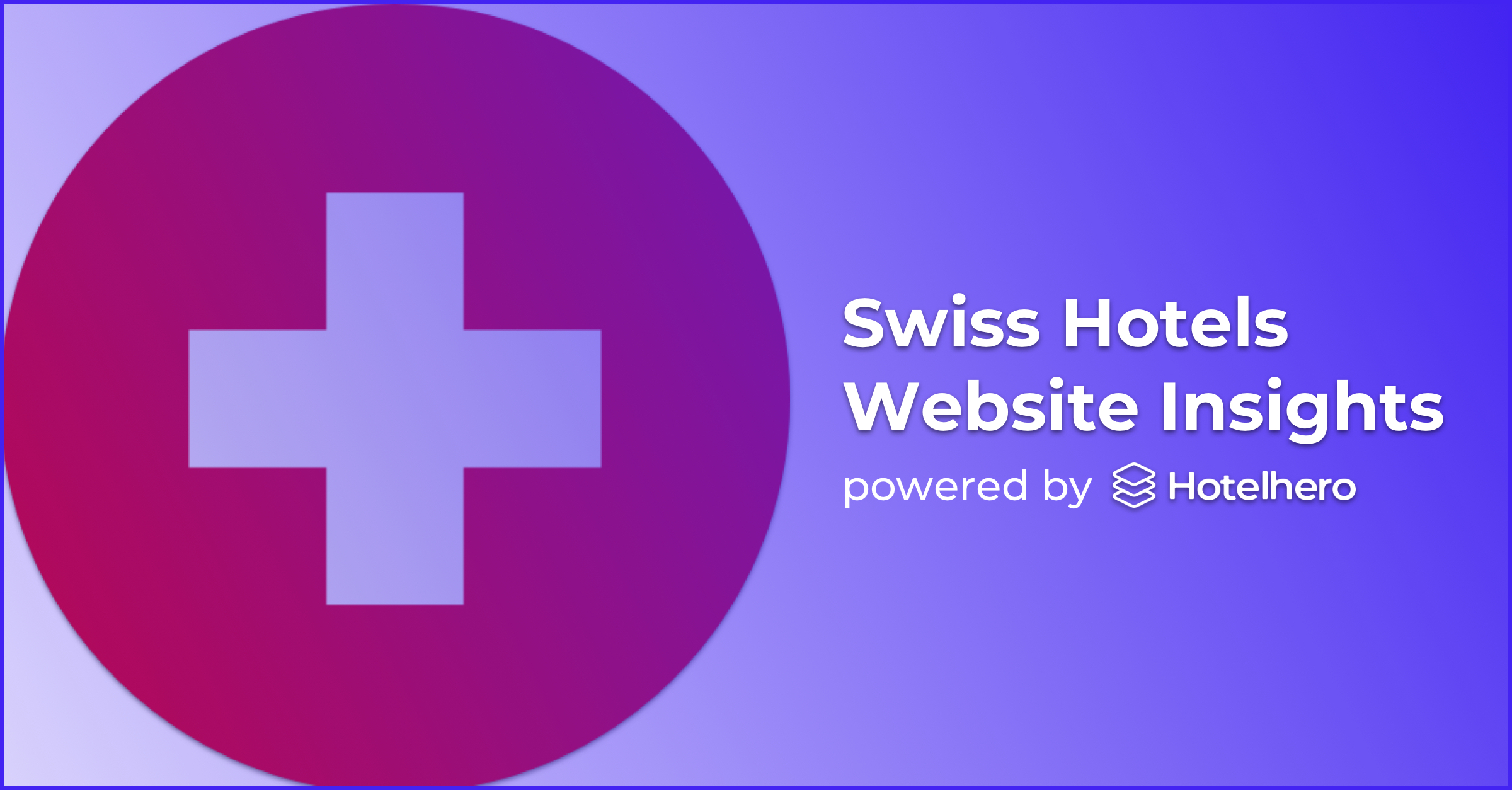 Swiss Hotels Website Insights - Summer 2020