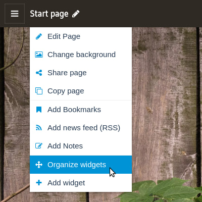 [Old News] Organize your widgets - Start.me Blog