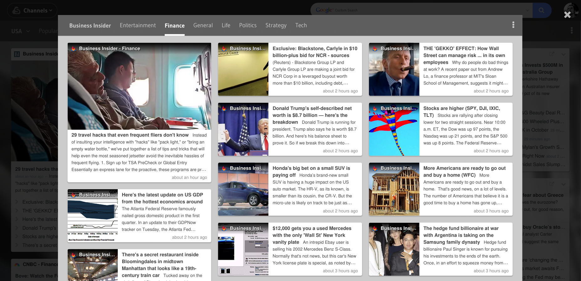 news feed reader online