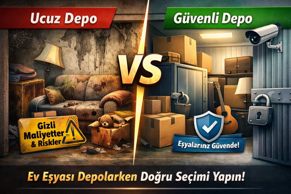 Ucuz Depo Gerçekten Avantaj mı? Ev Eşyası Depolamada Gizli Maliyetler