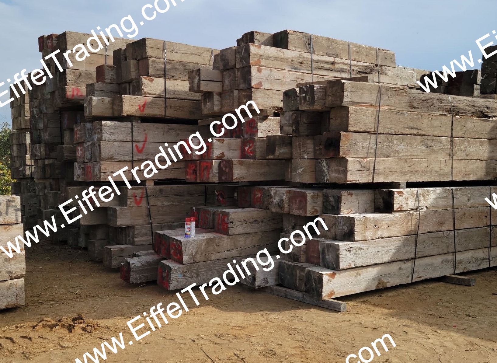 Used 12"x12" Crane Mat Package Eiffel Trading