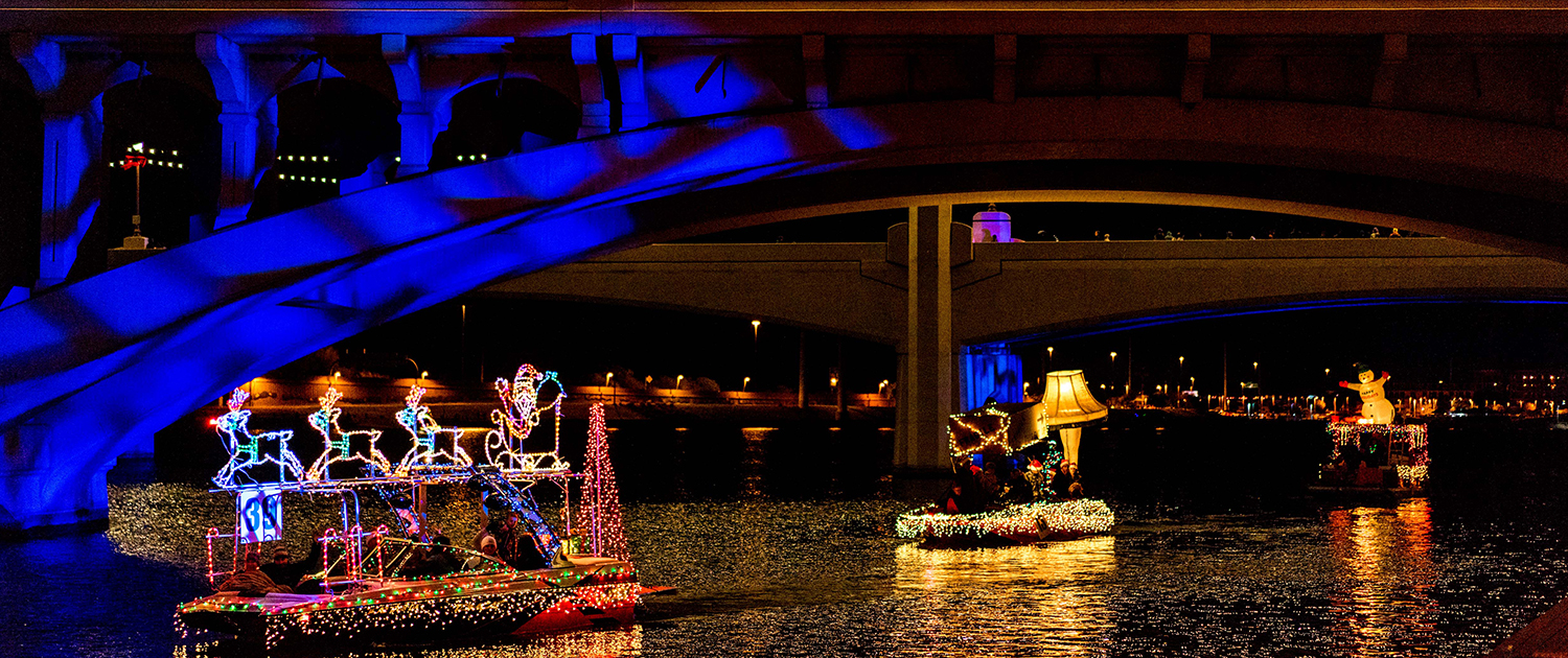 20th Annual Tempe Fantasy of Lights Boat Parade Visit Arizona