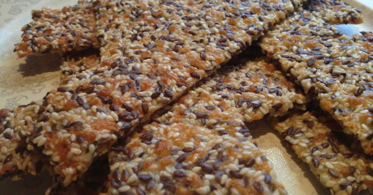 sesam knäckebröd recept